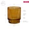Kate Aspen® Ribbed Glass Votive Candle Holder Set